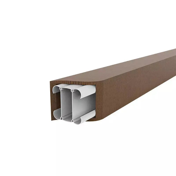 Aluminium WPC Wall Decoration Panel Tube Fin and Furn