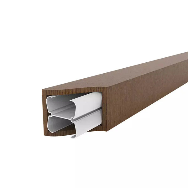 Aluminium WPC Wall Decoration Panel Tube Fin and Furn