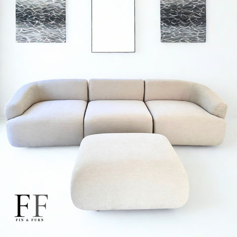 Vellora Sofa Set With Ottoman