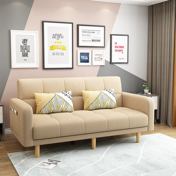 Cleveland Futon Sofa Bed – Convertible Sleeper Couch for Small Spaces