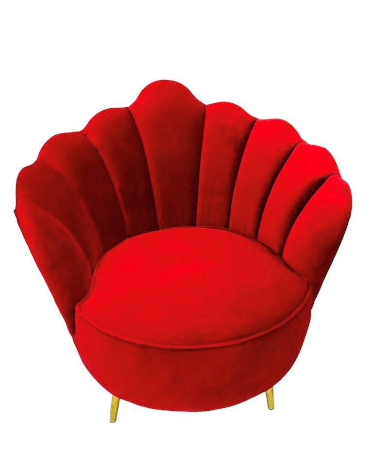 Classic Red Sofa Set