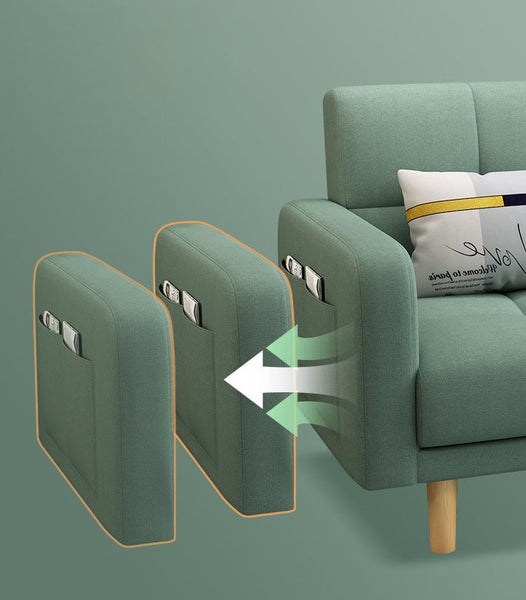 Cleveland Futon Sofa Bed – Convertible Sleeper Couch for Small Spaces