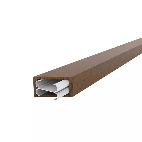 Aluminium WPC Wall Decoration Panel Tube Fin and Furn 