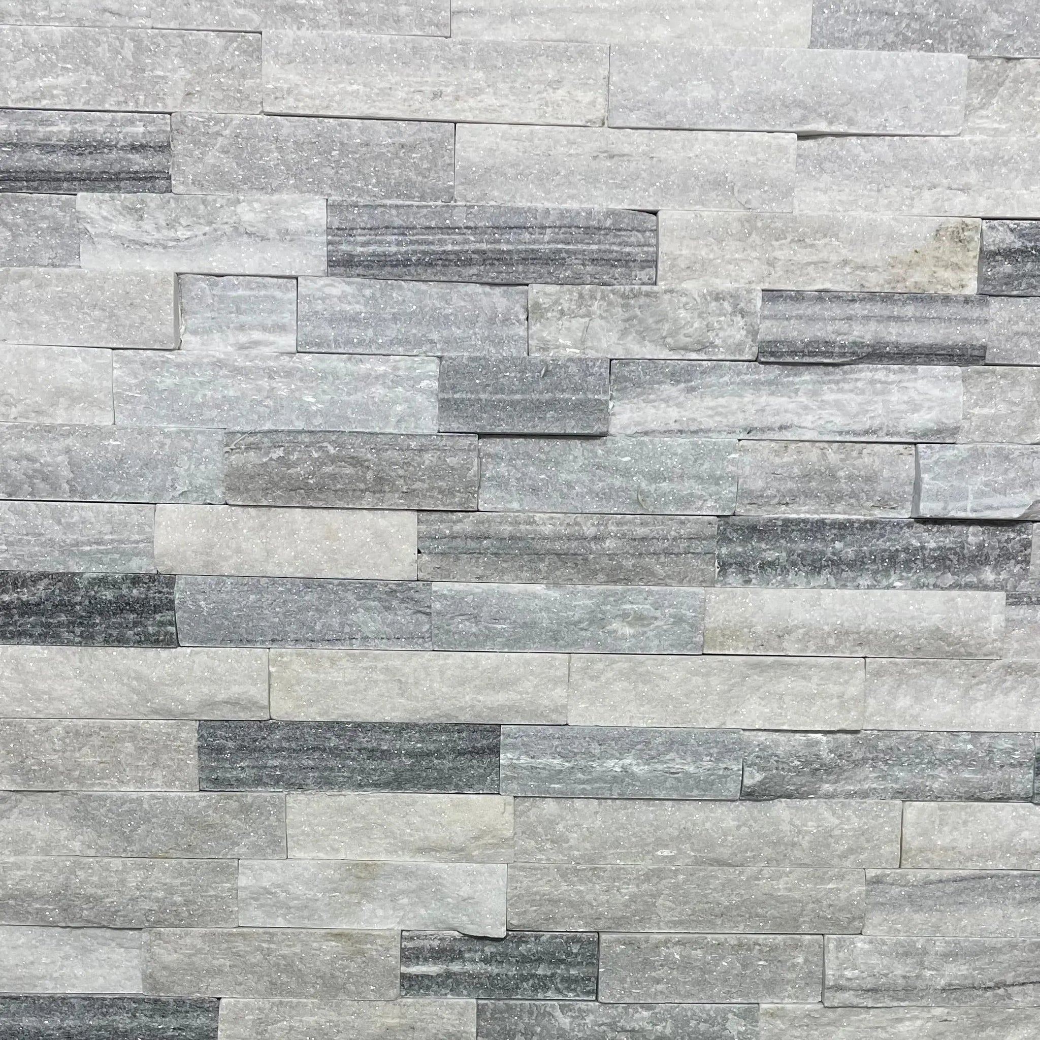 Ash Grey 3D Smooth Finish Natural Stone - Corners Fin and Furn