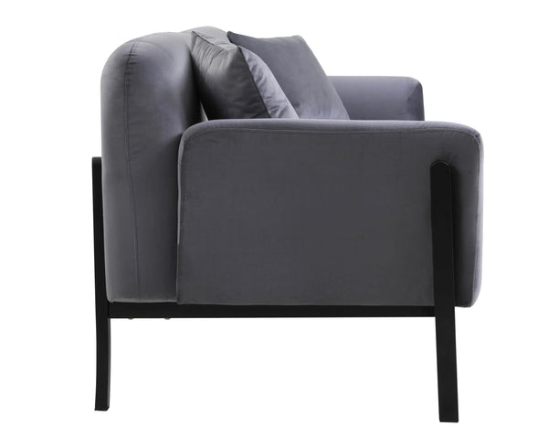 Baldwin Grey Sofa Fin and Furn