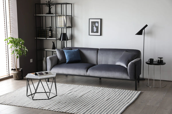 Baldwin Grey Sofa Fin and Furn