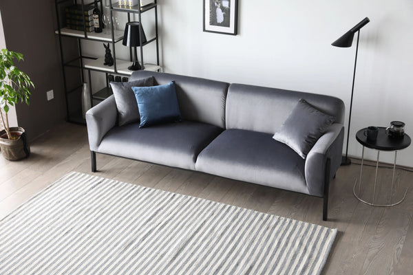 Baldwin Grey Sofa Fin and Furn