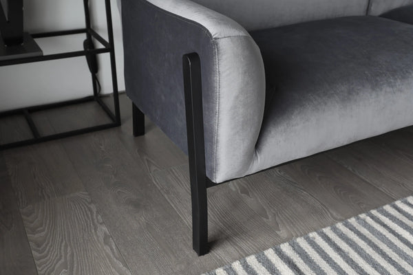 Baldwin Grey Sofa Fin and Furn