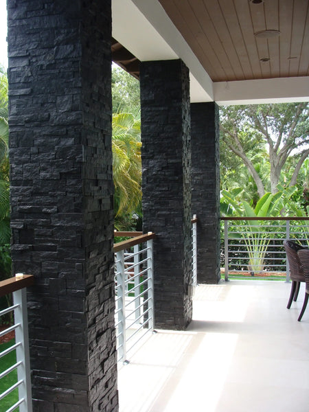 Barnard Black Ledge Cultured Stone - Flats Fin and Furn