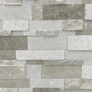 Bellatrix White and Tan Natural Stone - Flats Fin and Furn