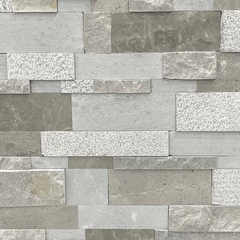 Bellatrix White and Tan Natural Stone - Flats Fin and Furn