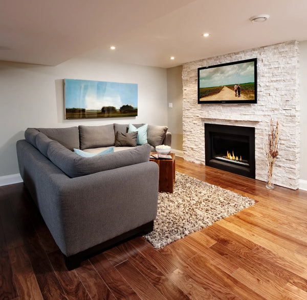 Betel White 3D Smooth and Rough Ledge Cultured Stone - Corners Fin and Furn