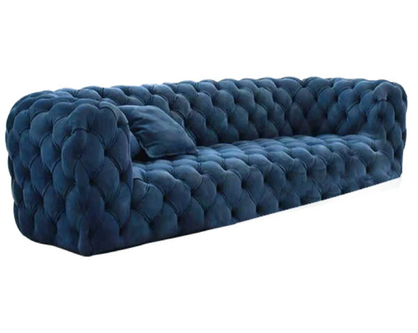 Burlington Blue Sofa Fin and Furn