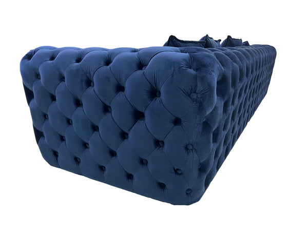 Burlington Blue Sofa Fin and Furn