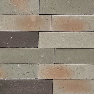 Capella Light Grey with Orange Accents Natural Stone - Corners Fin and Furn