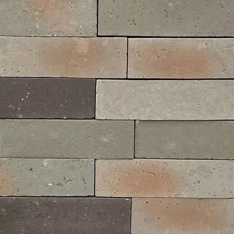 Capella Light Grey with Orange Accents Natural Stone - Flats Fin and Furn