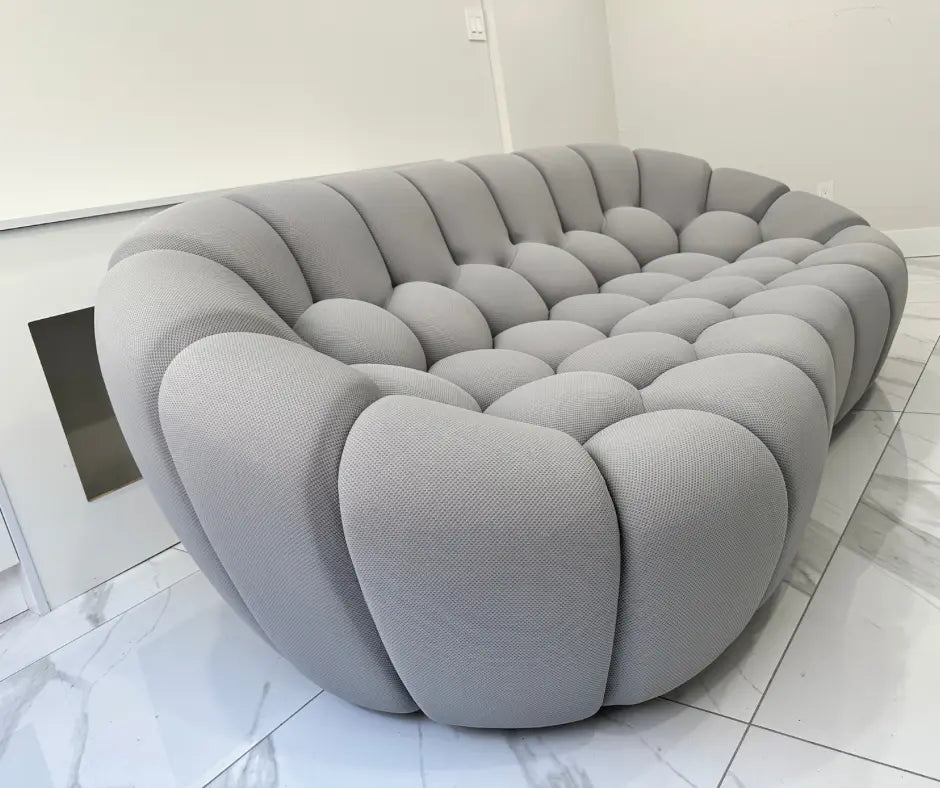 Clarence Armless Loveseat Sofa Fin and Furn