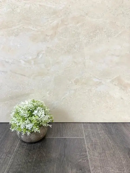 Dakota Beige with Veining 24  x 24 Inches Fin and Furn