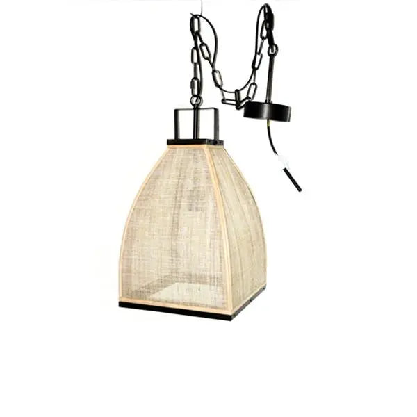 Fabric Pendant Lamp Fin and Furn 