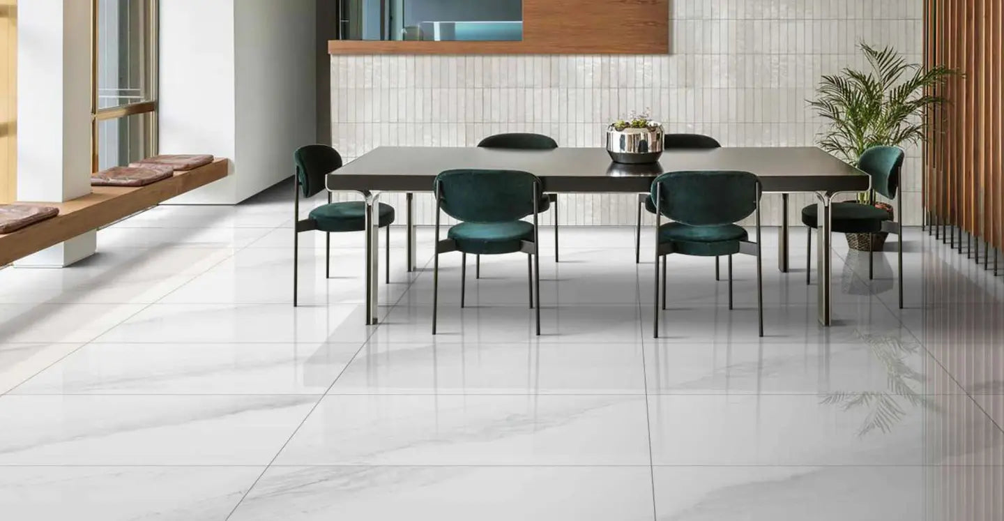Geo Stone Bianco 24x24inch Fin and Furn