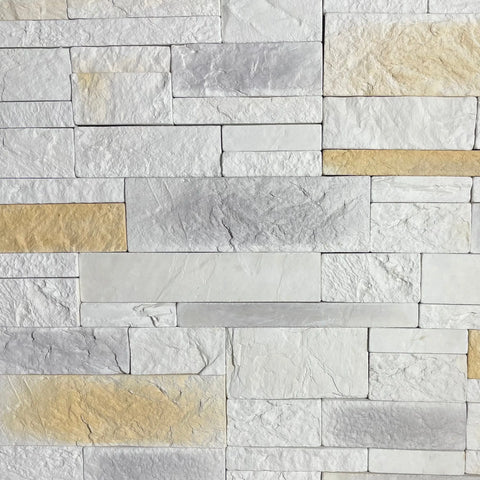 Grus Cream Golden Ledge Cultured Stone - Flats Fin and Furn