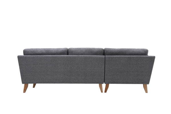 Madison Light Grey Sectional Facing Left Fin and Furn