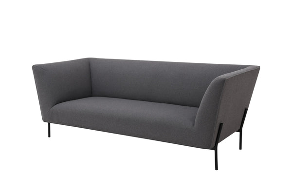 Martin Dark Grey Sofa Fin and Furn