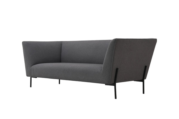 Martin Dark Grey Sofa Fin and Furn