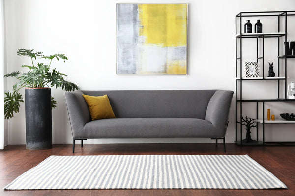 Martin Dark Grey Sofa Fin and Furn