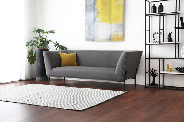 Martin Dark Grey Sofa Fin and Furn
