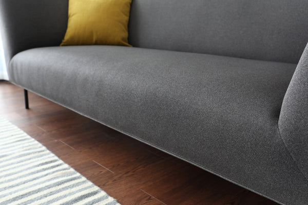 Martin Dark Grey Sofa Fin and Furn