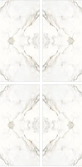 Octivia White 24x48inch Fin and Furn