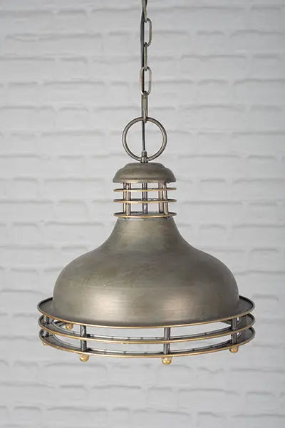Oracle Metal Pendant Lamp Fin and Furn 