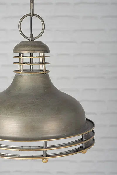 Oracle Metal Pendant Lamp Fin and Furn 