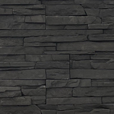 Pegasus Black and Grey Ledge Cultured Stone - Flats Fin and Furn