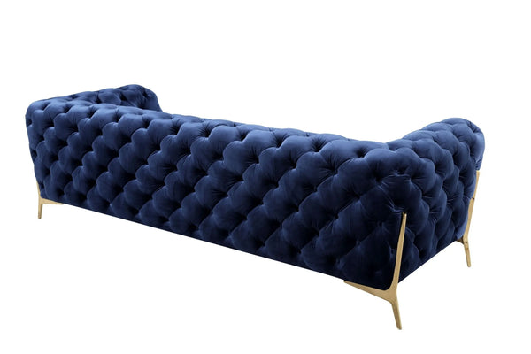 Percy Blue Sofa Fin and Furn
