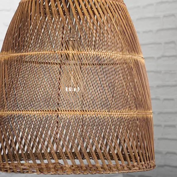 Rattan Pendant Lamp Fin and Furn 