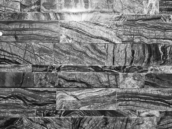 Rigel Black Marble Ledge Natural Stone - Corners Fin and Furn