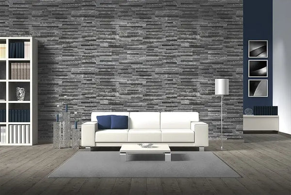 Rigel Black Marble Ledge Natural Stone - Corners Fin and Furn