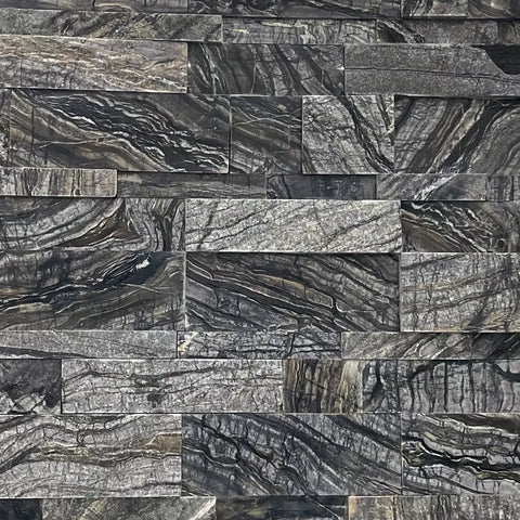 Rigel Black Marble Ledge Natural Stone - Flats Fin and Furn