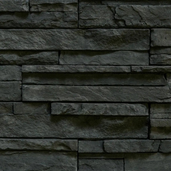 Thunderstorm Black Cultured Stone - Corners Fin and Furn