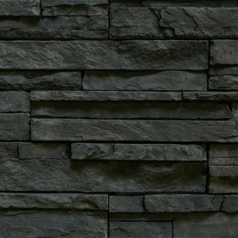 Thunderstorm Black Cultured Stone - Flats Fin and Furn