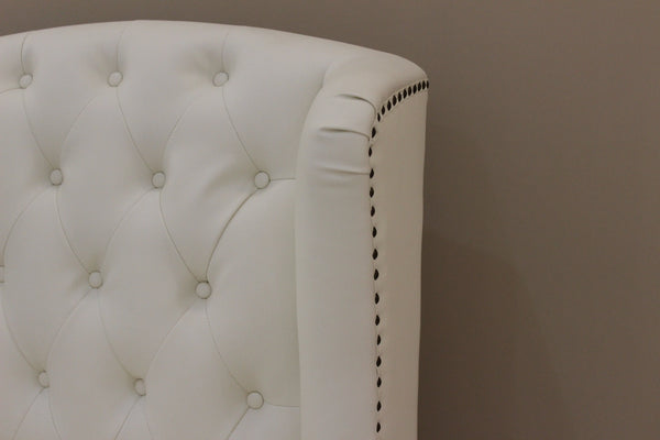 Tyne Leather Lounge Chair Fin and Furn