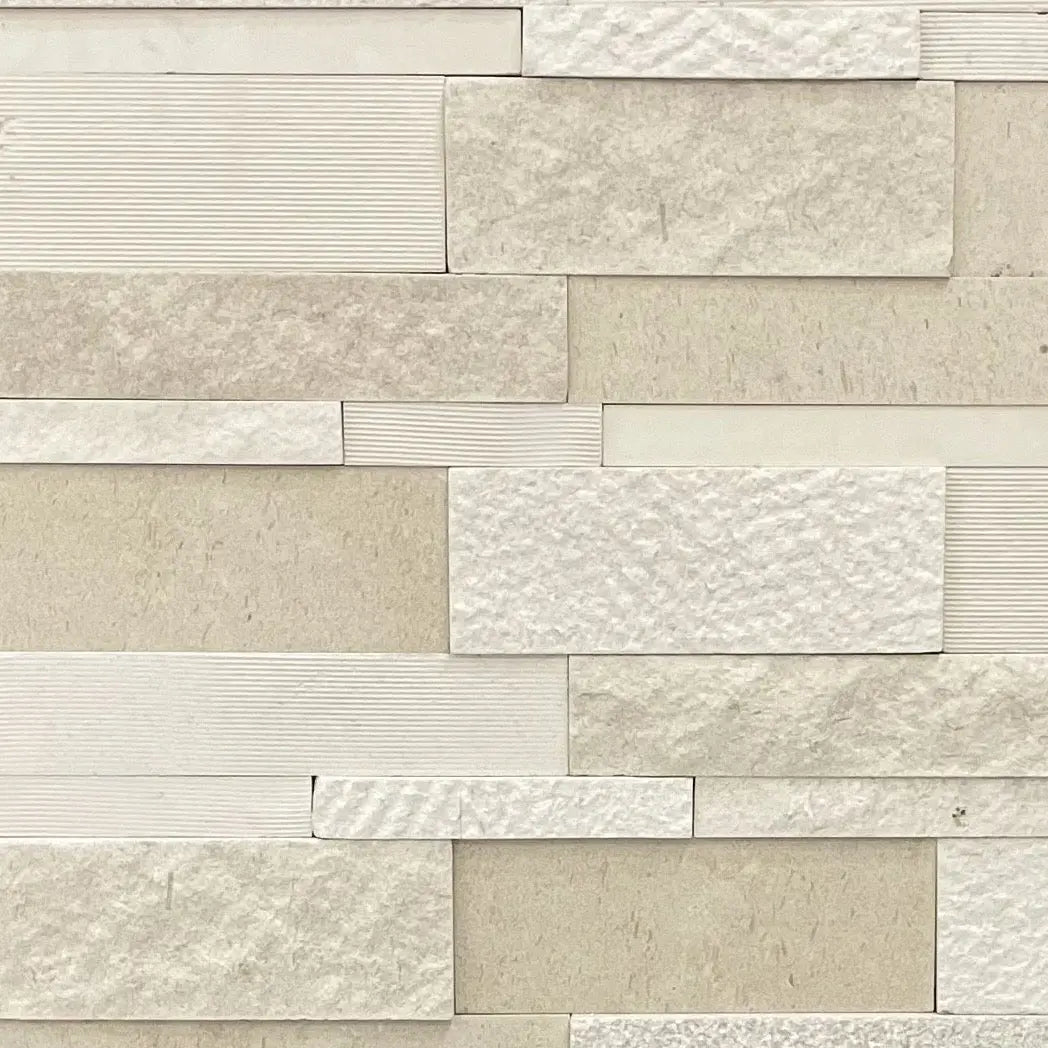 Vega Cream Natural Stone - Flats Fin and Furn